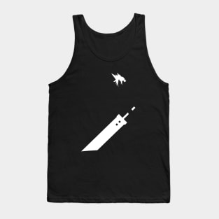 Minimalist Cloud, Final Fantasy 7 Tank Top